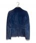GUCCI (グッチ) スウェードテーラードジャケット ネイビー サイズ:M：50000円