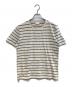 Saint Laurent Paris（サンローランパリ）の古着「ボーダーTシャツ」｜ベージュ
