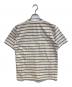 Saint Laurent Paris (サンローランパリ) ボーダーTシャツ ベージュ サイズ:XL：7000円