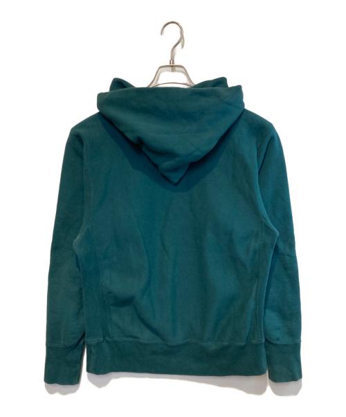 ATON（エイトン）ATON (エイトン) NATURAL GARMENT DYE URAKE HOODIE グリーン サイズ:Mの古着・服飾アイテム