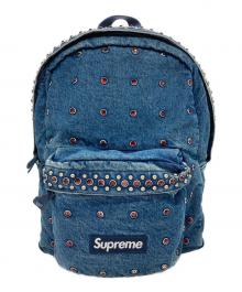 SUPREME×B.B. simon（シュプリーム×ビービーサイモン）の古着「DENIM BACKPACK WASHED INDIGO」｜インディゴ