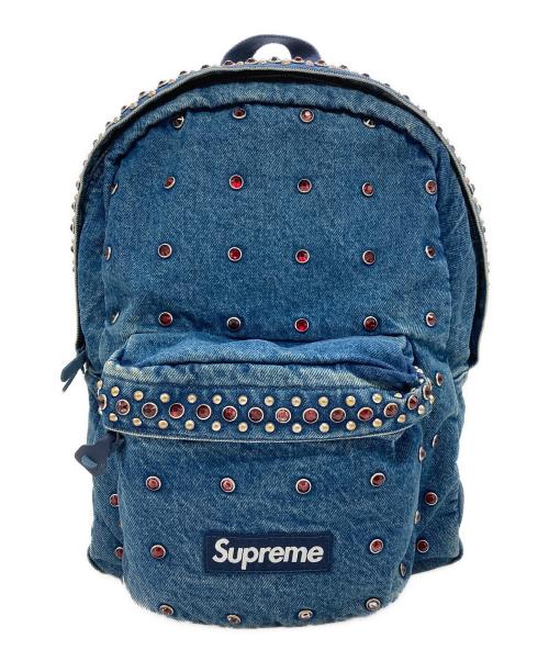 SUPREME（シュプリーム）SUPREME (シュプリーム) B.B. simon (ビービーサイモン) DENIM BACKPACK WASHED INDIGO インディゴ 未使用品の古着・服飾アイテム