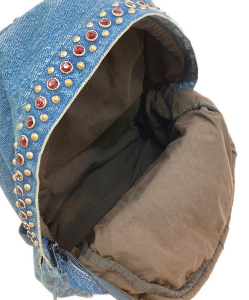 SUPREME（シュプリーム）SUPREME (シュプリーム) B.B. simon (ビービーサイモン) DENIM BACKPACK WASHED INDIGO インディゴ 未使用品の古着・服飾アイテム