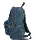 SUPREME (シュプリーム) B.B. simon (ビービーサイモン) DENIM BACKPACK WASHED INDIGO インディゴ 未使用品：58000円