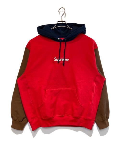 SUPREME（シュプリーム）SUPREME (シュプリーム) Box Logo Hooded Sweatshirt Multi レッド サイズ:Lの古着・服飾アイテム