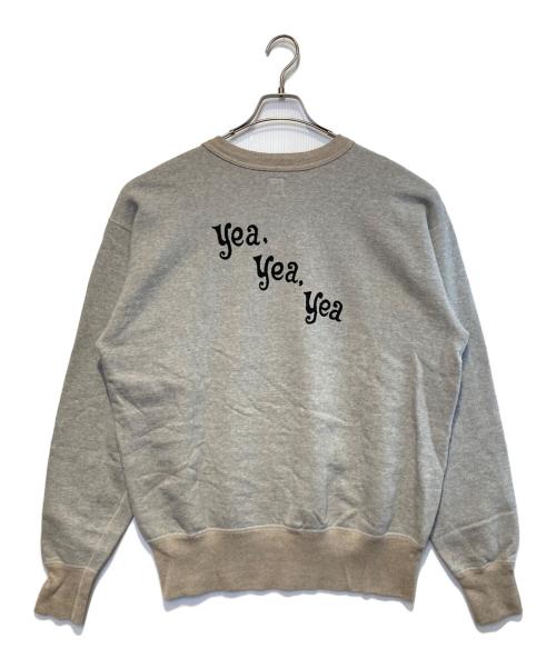 HUMAN MADE（ヒューマンメイド）HUMAN MADE (ヒューマンメイド) BEATLES (ビートルズ) BEATLES TSURIAMI SWEATSHIRT グレー サイズ:XLの古着・服飾アイテム