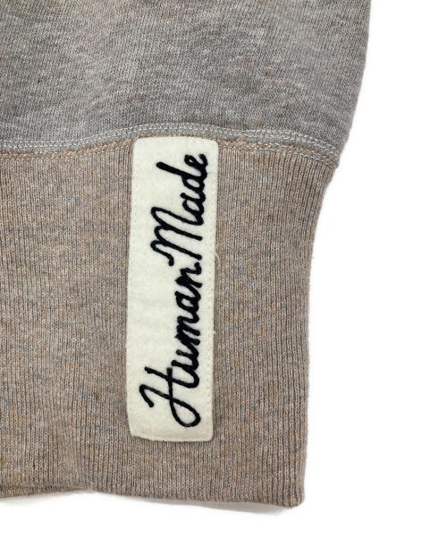 HUMAN MADE（ヒューマンメイド）HUMAN MADE (ヒューマンメイド) BEATLES (ビートルズ) BEATLES TSURIAMI SWEATSHIRT グレー サイズ:XLの古着・服飾アイテム