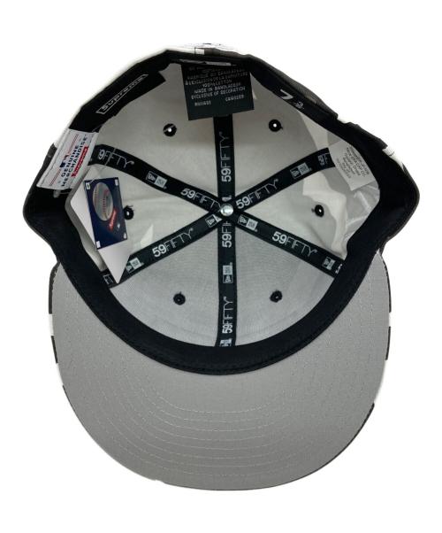 New Era（ニューエラ）New Era (ニューエラ) SUPREME (シュプリーム) MLB Teams Box Logo Cap グレー サイズ:7 3/8(58.7cm) 未使用品の古着・服飾アイテム