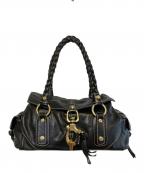 Francesco Biasiaフランシスコ ビアジア）の古着「レザーハンドバッグ」｜ブラック