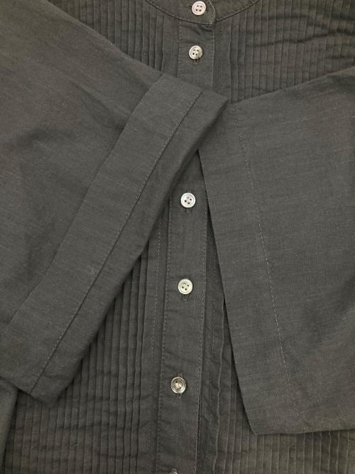 FRAMeWORK（フレームワーク）FRAMeWORK (フレームワーク) Khadi pintuck シャツ ブラック サイズ:Freeの古着・服飾アイテム