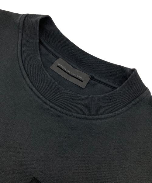 DIESEL Black Gold（ディーゼル ブラック ゴールド）DIESEL Black Gold (ディーゼル ブラック ゴールド) ポケットスウェット ブラック サイズ:Lの古着・服飾アイテム