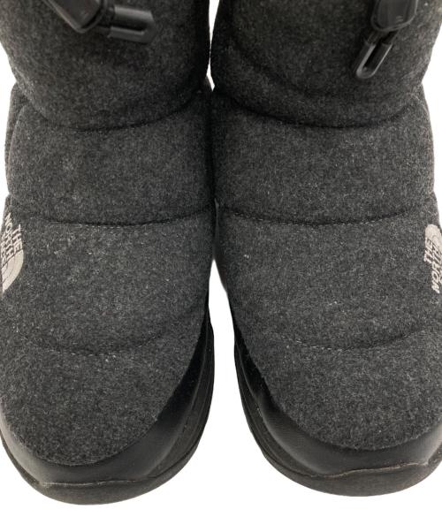 THE NORTH FACE（ザ ノース フェイス）THE NORTH FACE (ザ ノース フェイス) Nuptse Bootie Wool V Short グレー サイズ:US9.0の古着・服飾アイテム