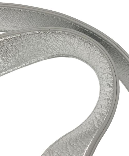 Beaure（ビュレ）Beaure (ビュレ) カウレザー 2way トートバッグ シルバー シルバーの古着・服飾アイテム