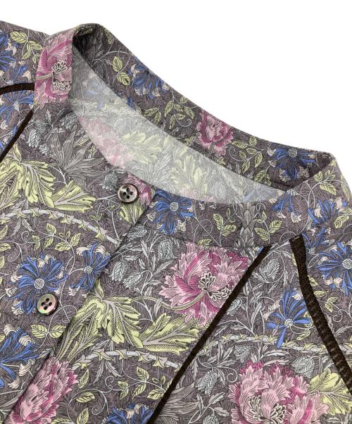 ADIEU TRISTESSE（アデュートリステス）ADIEU TRISTESSE (アデュートリステス) リバティブラウス グレー サイズ:Freeの古着・服飾アイテム