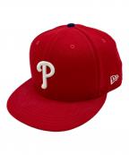 New Eraニューエラ）の古着「キャップ」｜レッド