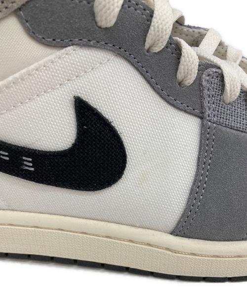 NIKE（ナイキ）NIKE (ナイキ) AIR JORDAN 1 MID SE CRAFT グレー サイズ:US10.5の古着・服飾アイテム