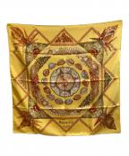 HERMESエルメス）の古着「カレ90」｜イエロー