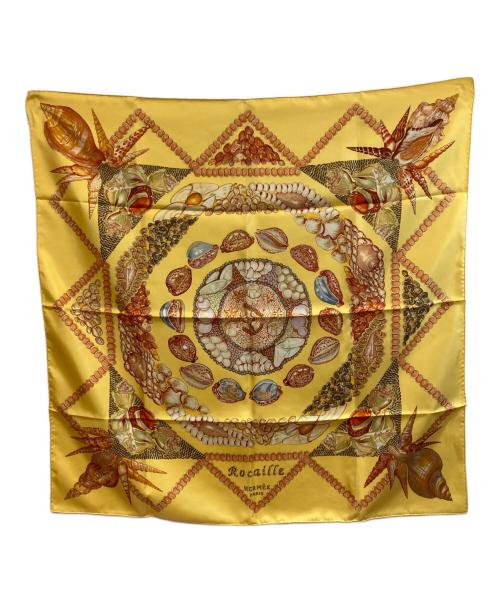 HERMES（エルメス）HERMES (エルメス) カレ90 イエローの古着・服飾アイテム