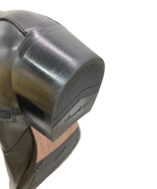 Whoop-de-doo（フープディドゥ）Whoop-de-doo (フープディドゥ) サイドジップブーツ ブラック サイズ:40の古着・服飾アイテム