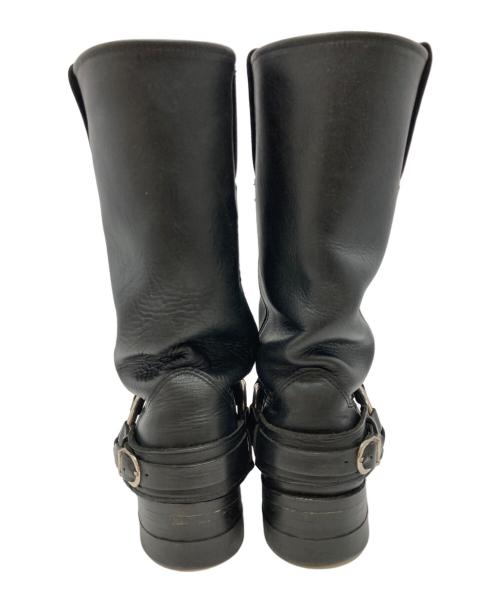 FRYE（フライ）FRYE (フライ) ENGINEER Boots ブラック サイズ:7 1/2Mの古着・服飾アイテム