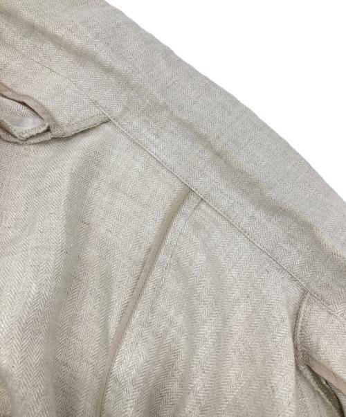 Spick and Span（スピック＆スパン）Spick and Span (スピック＆スパン) リネンエアリージャケット ベージュ サイズ:38の古着・服飾アイテム
