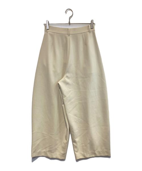 Curensology（カレンソロジー）Curensology (カレンソロジー) ブルクロス2タックパンツ ベージュ サイズ:36の古着・服飾アイテム