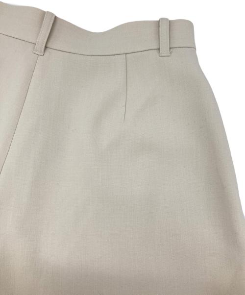 Curensology（カレンソロジー）Curensology (カレンソロジー) ブルクロス2タックパンツ ベージュ サイズ:36の古着・服飾アイテム