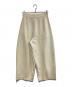 Curensology (カレンソロジー) ブルクロス2タックパンツ ベージュ サイズ:36：16000円