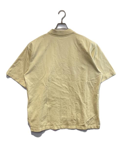 AURALEE（オーラリー）AURALEE (オーラリー) SUPER FINE COTTON SALT SHRINK PIQUE BIG POLO イエロー サイズ:5の古着・服飾アイテム