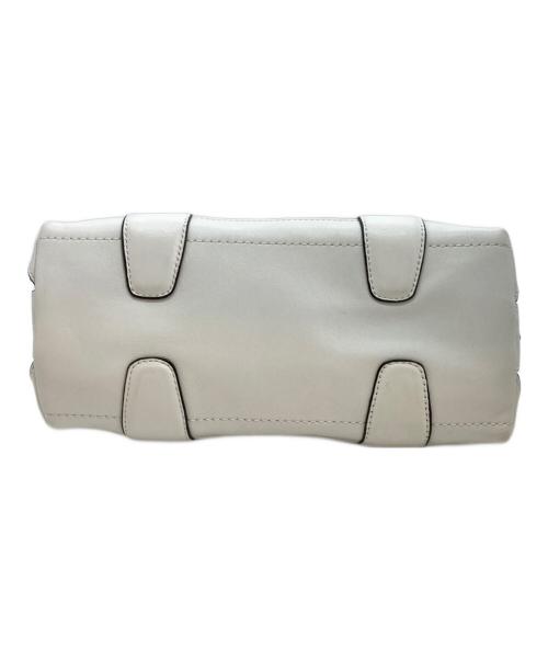 COACH（コーチ）COACH (コーチ) シグネチャーミニプレストン サッチェル ホワイトの古着・服飾アイテム