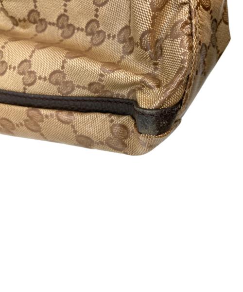 GUCCI（グッチ）GUCCI (グッチ) GGクリスタル アビー ワンショルダーバッグ ベージュの古着・服飾アイテム