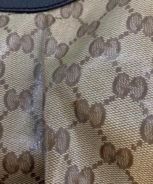 GUCCI（グッチ）GUCCI (グッチ) GGクリスタル アビー ワンショルダーバッグ ベージュの古着・服飾アイテム