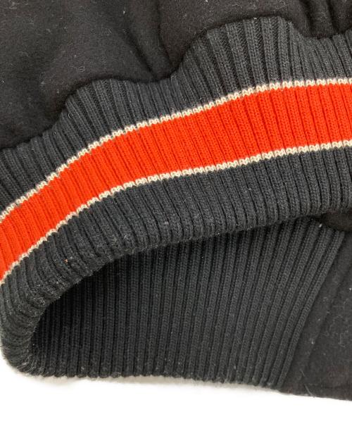 Franklin & Marshall（フランクリン＆マーシャル）Franklin & Marshall (フランクリン＆マーシャル) スタジャン ブラック×オレンジ サイズ:Lの古着・服飾アイテム