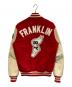Franklin & Marshall (フランクリン＆マーシャル) スタジャン レッド×ベージュ サイズ:L：8000円