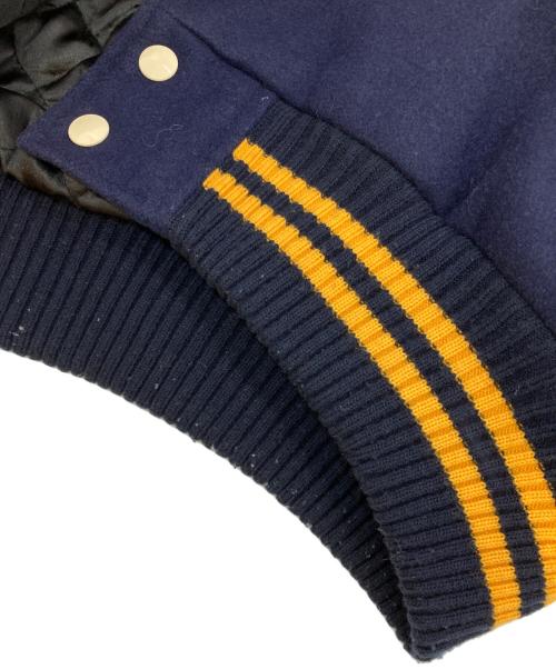 Franklin & Marshall（フランクリン＆マーシャル）Franklin & Marshall (フランクリン＆マーシャル) スタジャン ネイビー×ベージュ サイズ:Lの古着・服飾アイテム