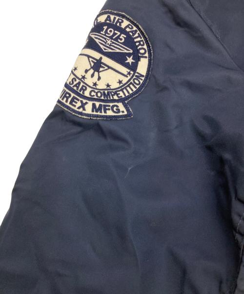 AVIREX（アヴィレックス）AVIREX (アヴィレックス) L-2 U.S.A.F.A. PATCHED  フライトジャケット ネイビー サイズ:XLの古着・服飾アイテム