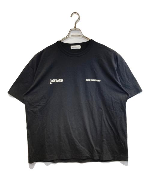 COOTIE PRODUCTIONS（クーティープロダクツ）COOTIE PRODUCTIONS (クーティープロダクツ) Jakob Morley (ヤコブ モーリー) Print S/S Tee Glory Bound ブラック サイズ:Mの古着・服飾アイテム