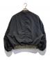 MAISON SPECIAL (メゾンスペシャル) Prime-Over Vintage Like Nylon MA-1 Bomber Jacket ブラック サイズ:02：14000円