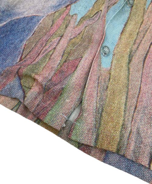 FUCKING AWESOME（ファッキンオーサム）FUCKING AWESOME (ファッキンオーサム) Blue Dog Club Shirt ブルー×ピンク サイズ:XLの古着・服飾アイテム