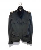 GUCCIグッチ）の古着「スタンドカラージップアップジャケット」｜ブラック