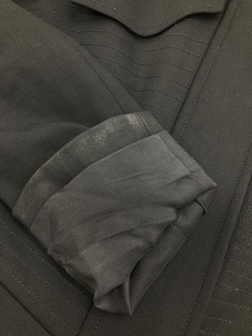 GUCCI（グッチ）GUCCI (グッチ) スタンドカラージップアップジャケット ブラック サイズ:38の古着・服飾アイテム