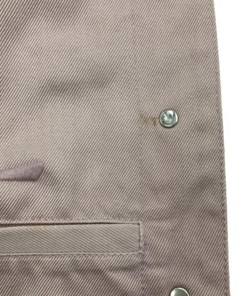 Yves Saint Laurent（イヴサンローラン）Yves Saint Laurent (イヴサンローラン) トラッカージャケット ピンク サイズ:34の古着・服飾アイテム