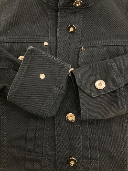 GUCCI（グッチ）GUCCI (グッチ) トラッカージャケット ブラック サイズ:38の古着・服飾アイテム