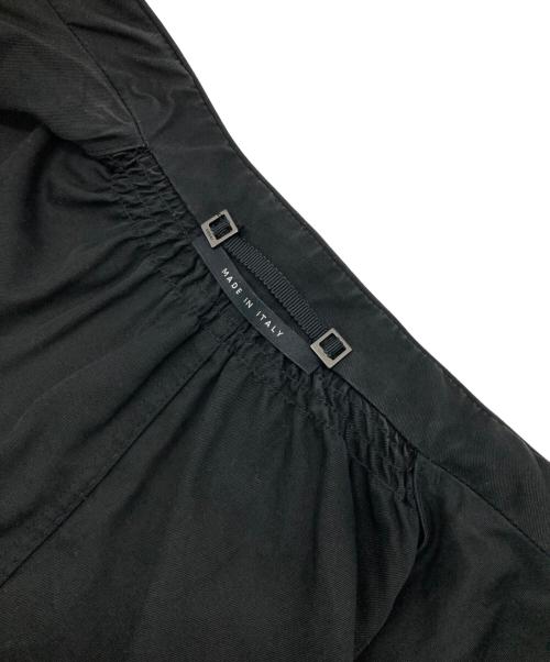 GUCCI（グッチ）GUCCI (グッチ) スタンドカラーギャザーコート ブラック サイズ:38の古着・服飾アイテム