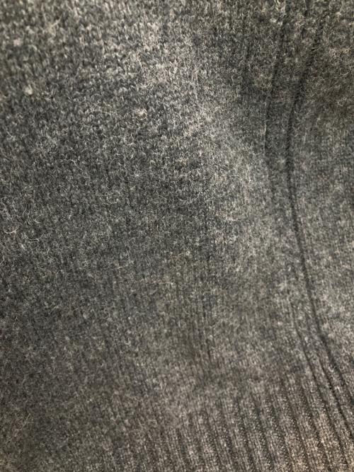 Saint Laurent Paris（サンローランパリ）Saint Laurent Paris (サンローランパリ) キャメルニットジップフーディ グレー サイズ:Sの古着・服飾アイテム