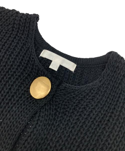 Drawing Numbers（ドローイングナンバーズ）Drawing Numbers (ドローイングナンバーズ) ビッグボタンベスト ブラック サイズ:38の古着・服飾アイテム