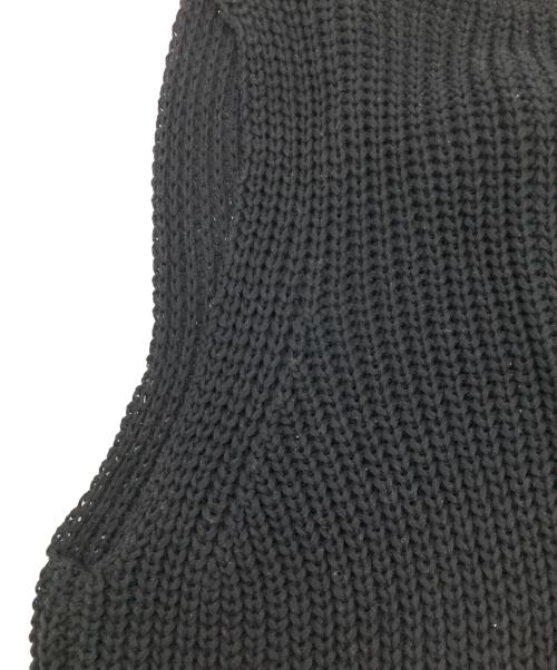 Drawing Numbers（ドローイングナンバーズ）Drawing Numbers (ドローイングナンバーズ) ビッグボタンベスト ブラック サイズ:38の古着・服飾アイテム