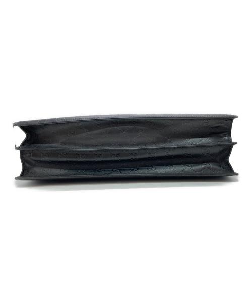 GUCCI（グッチ）GUCCI (グッチ) グッチシマGGブリーフケース ブラックの古着・服飾アイテム