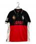 POLO SPORT（ポロスポーツ）の古着「ポロシャツ」｜ブラック×レッド