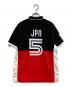 POLO SPORT (ポロスポーツ) ポロシャツ ブラック×レッド サイズ:L：5000円